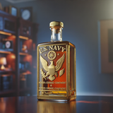 Whisky en bouteille - Édition spéciale de la Marine américaine