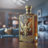 Whisky en bouteille - Édition spéciale de la Marine américaine