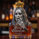Ozzy Nous nous verrons dans le train fou de Whiskey bouteille