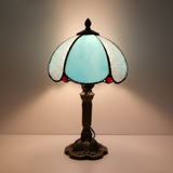 AZURIA | LAMPE EN VERRE BLEU LUXUEUSE
