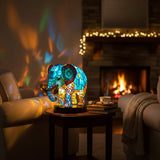 Bimbo - Lampe en vitraux