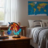 Šemík - Lampe en vitraux