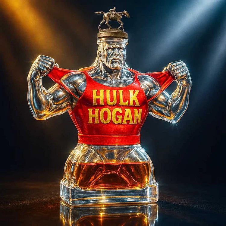 1953-2025 HULK HOGAN Bouteille de Whisky Commémorative