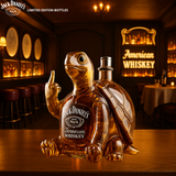 Bouteille de whisky en forme de tortue