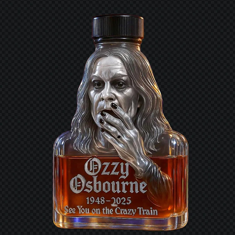 Ozzy Nous nous verrons dans le train fou de Whiskey bouteille