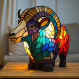 Beran - Lampe en vitraux
