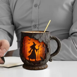 Handcrafted 3D Halloween Mug