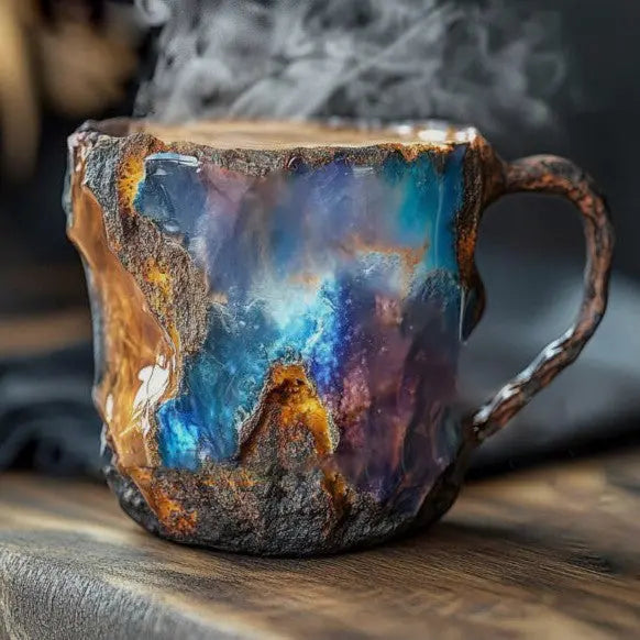 Tasses à café en cristal de minéraux