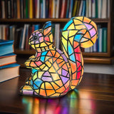 Bobeš - Lampe en vitraux