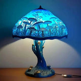BLUEAURA | Lampe de table bleue avec une touche mystique