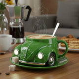 CARISTA | Tasse à espresso avec motif de voiture classique