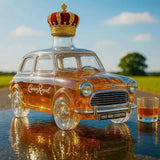 Bouteille de whiskey rétro en forme de voiture Cooper