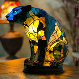 Baghíra - Lampe en Vitrail