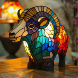 Beran - Lampe en vitraux