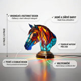 Šemík - Lampe en vitraux