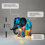 Bimbo - Lampe en vitraux