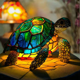 Smaragd - Lampe en vitraux
