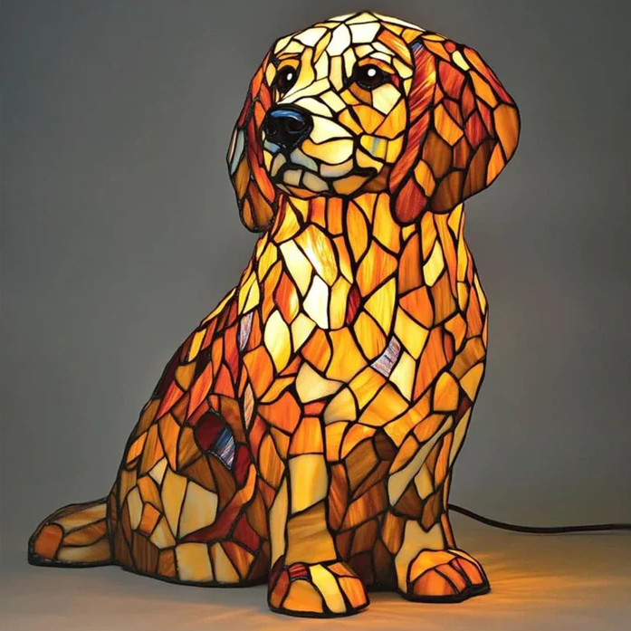 Figurine de Retriever Doré Spirituel Lily
